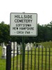 Hillside Cemetery entrance and sign,  Goffstown NH