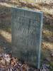 Gravestone of Maria Jackson