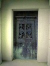 Harrington tomb door