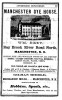 Manchester Dye House, Wm. Beet // Gilman Riddle, mfg bobbins, spools etc. - 1864 Advertising