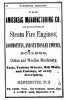 Amoskeag Manufacturing Company - 1864 Advertising