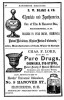 Druggists - E.W. Blake & Charles F. Lord - 1864 Advertising