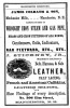 James Colbath & Son, Mechanics Mills & J. Stickney Jr., Leather - 1864 Advertising