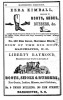 Boots Shoes and Rubbers -- Ezra Kimball - Liberty Raymond