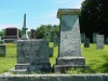 Achsah Pollard widow of Ezekiel Webster - July 9, 1801 - January 31, 1896 // Ezekiel Webster died April 10, -- Aged 49? years
