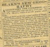1831 newspaper - Boston advertising