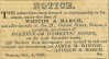1831 newspaper advertising Whiton & March