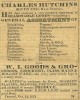 1831 newspaper - Concord NH advertising groceries